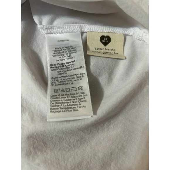 Madewell Y-Neck Button up Shirt, NWT, Size Small - Picture 8 of 8